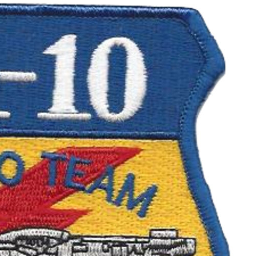 Fairchild Republic A-10 Demo Team East Patch