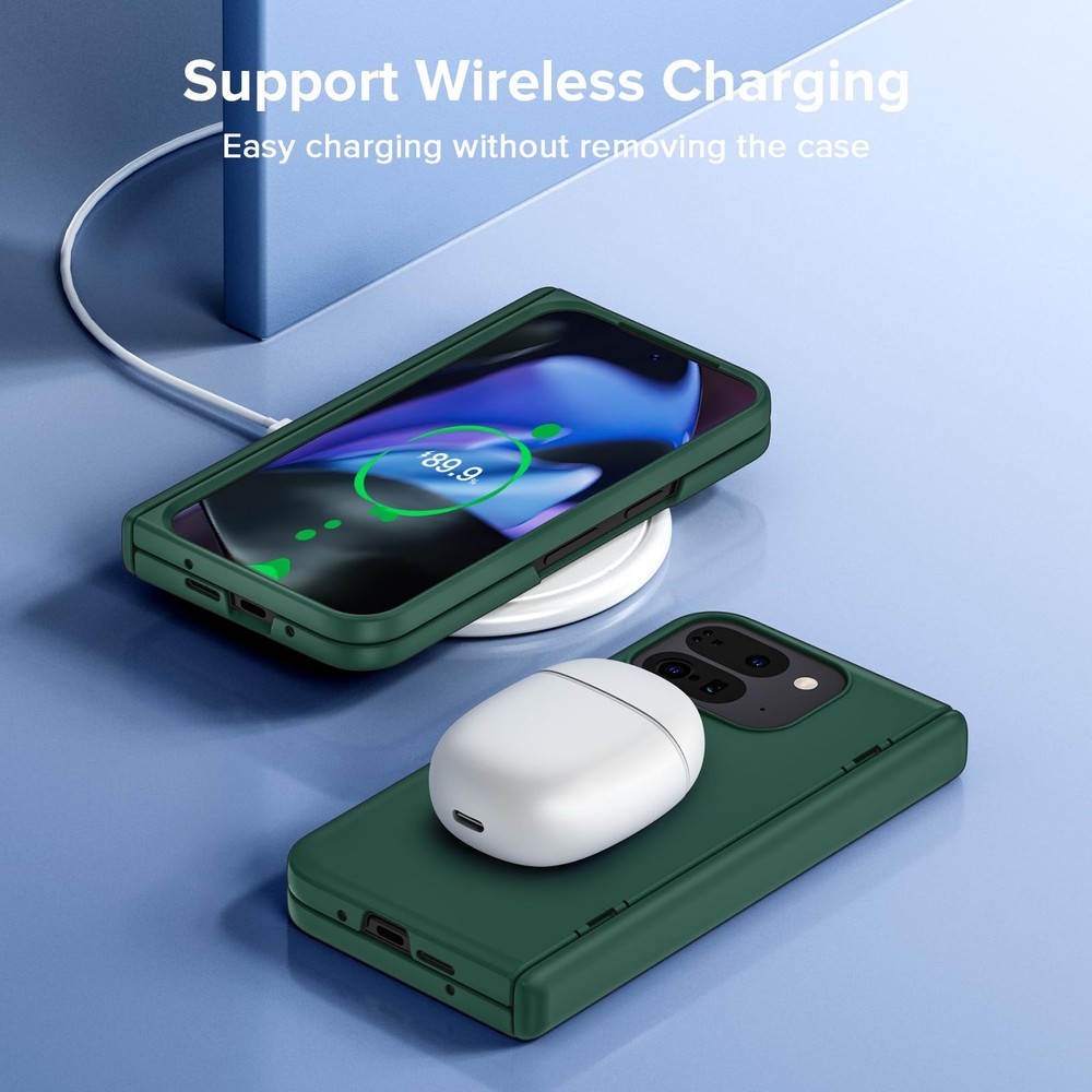 VEGO Google Pixel 9 Pro Fold Slim Case Hinge & Screen Protector