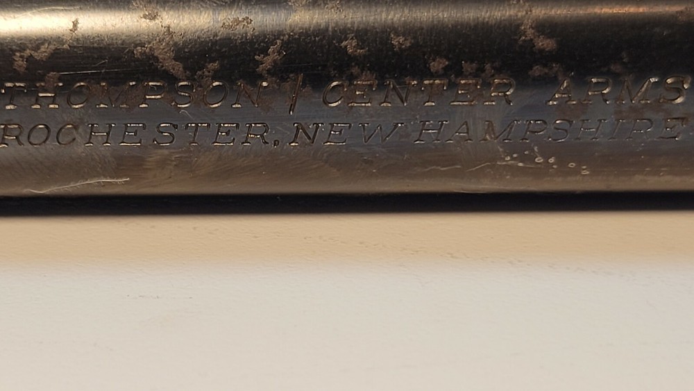 T/C Black Diamond .50 Cal. Inline Muzzleloader Barrel Without a Breech Plug (A)