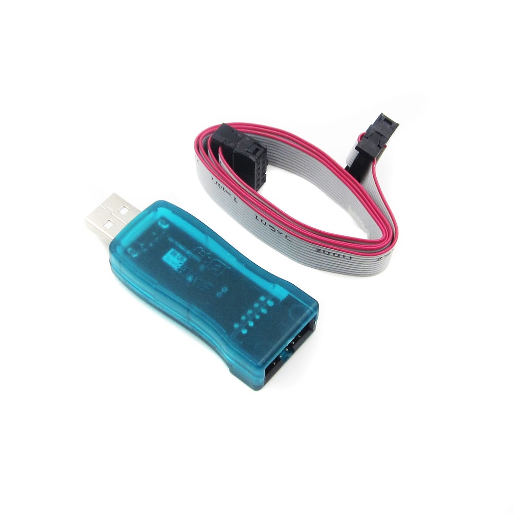 USBASP USBISP AVR Programmer Adapter 10 Pin Cable USB ATMEGA8 ATMEGA128 Arduino