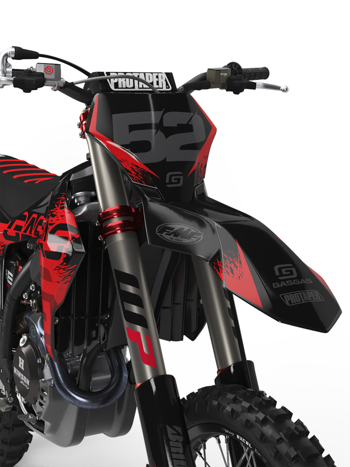 Fits GASGAS EX and EC125/250/350/450 MC125/250/350/450 2024 2025 Graphic kit