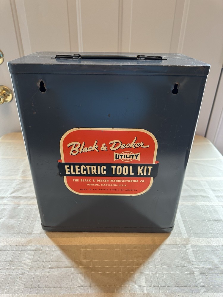 Black & Decker Empty Electrical Tool Kit Case