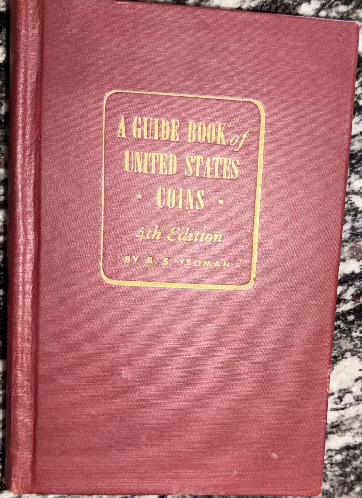 1951-1952 GUIDE BOOK OF UNITED STATES COINS 4th EDITION "REDBOOK" BY R.S. YEOMAN