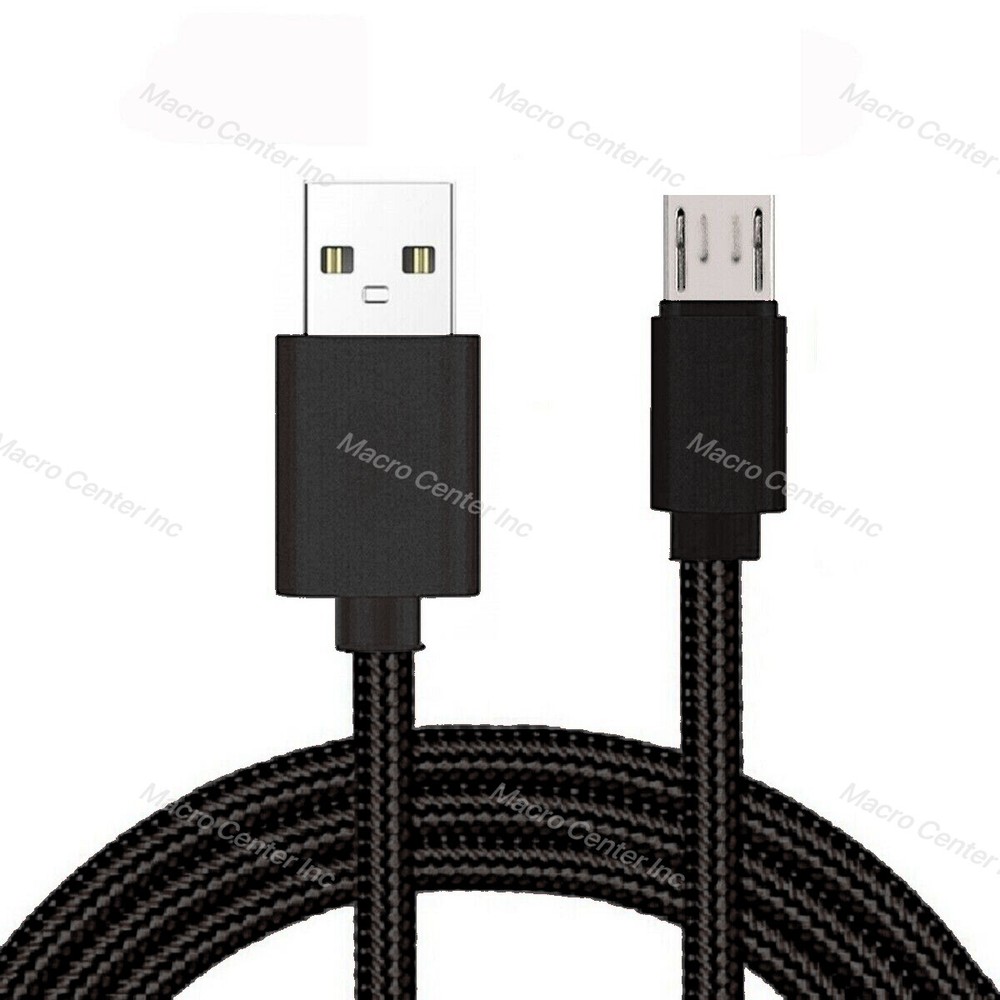 3/6/10Ft Micro USB Fast Charger Data Sync Cable Cord Samsung LG HTC Android