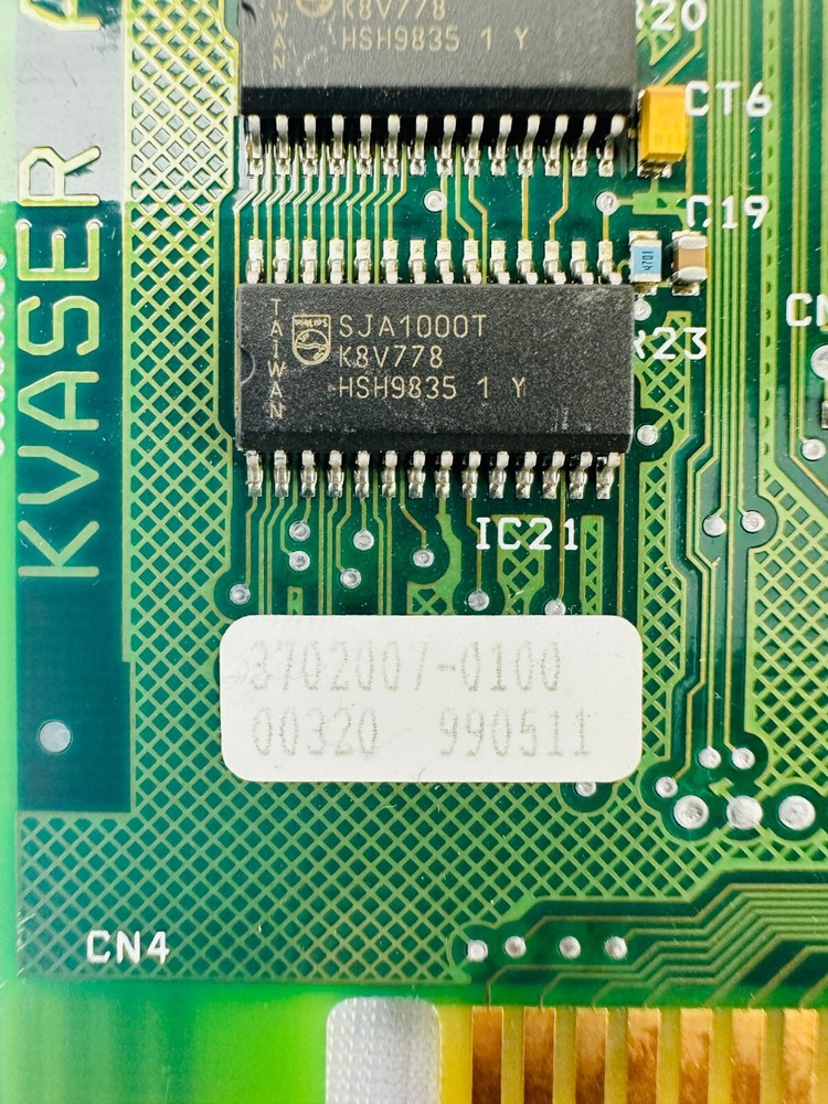 Kvaser 3702007-0100 PCCAN CANbus Interface Board
