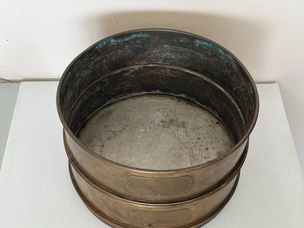 Vintage Stacking 2 Pc Tyler Standard Screen Scale Mining Tool Testing