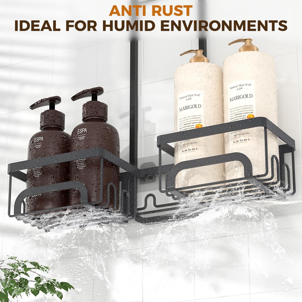 Shower Caddy Hanging for Handheld Showerheads Adjustable Split Shower Caddy, ...