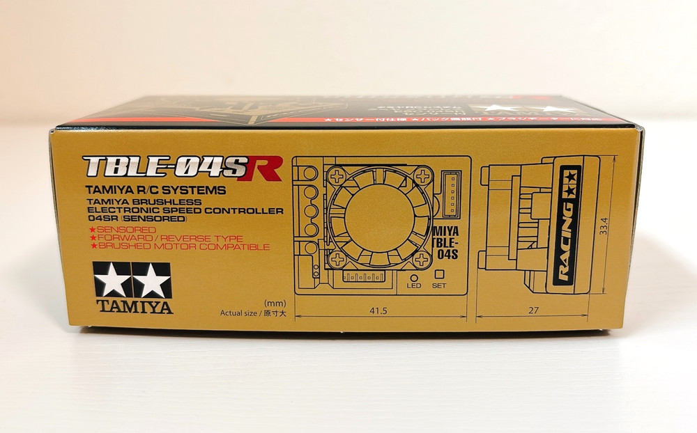 Tamiya RC System Brushless Electronic Speed Controller 04SR w/Sensor 45070 New