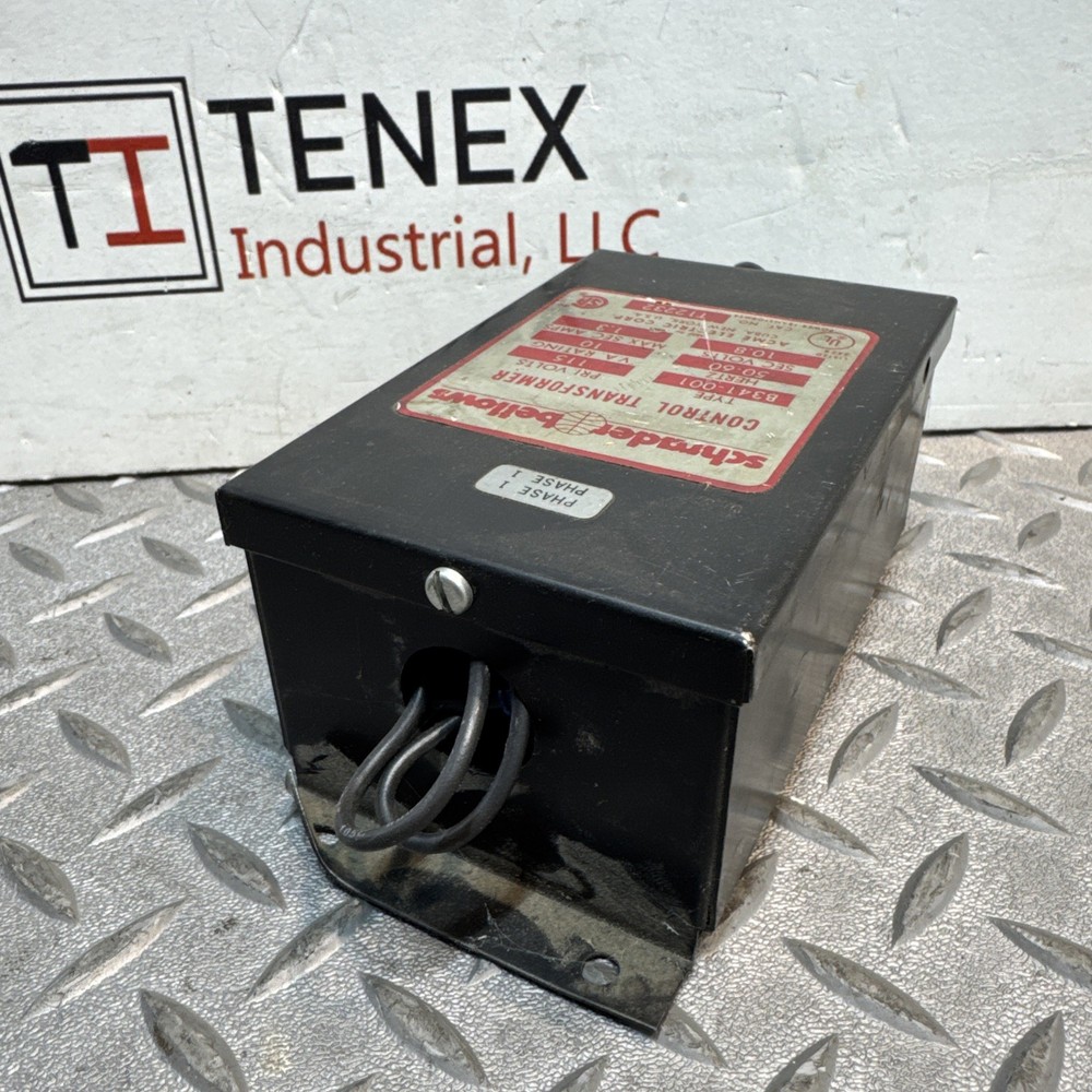 Schrader Bellows Control Transformer B341-001 A-17