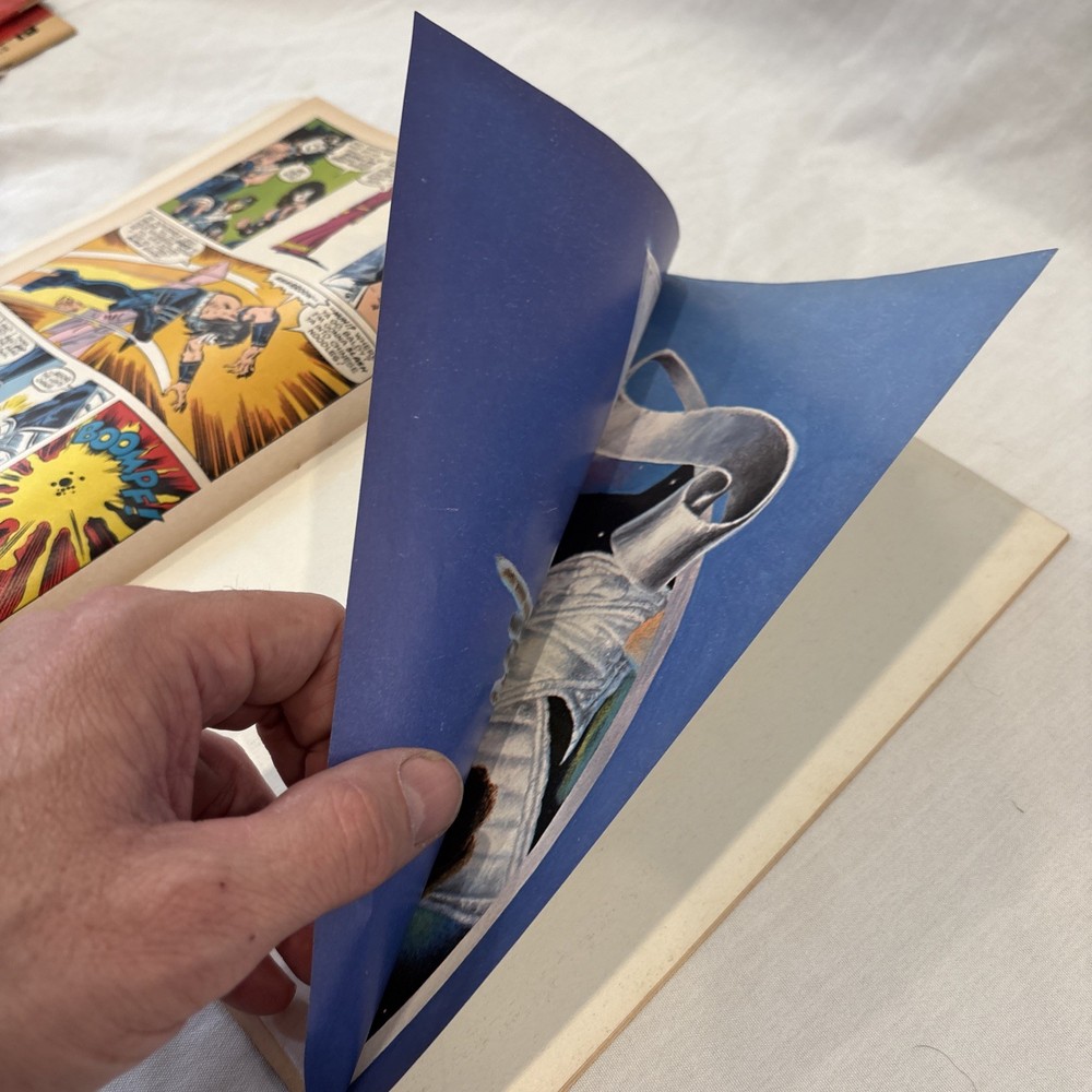 1977 & 1978 Kiss Marvel Comics Super Special Comic Book With Poster Centerfold ￼