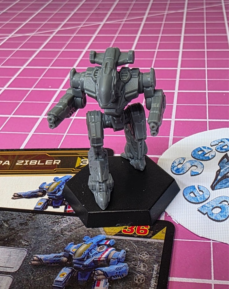 BattleTech Gunsmith Mech -- Davion Cavalry Lance + Cards