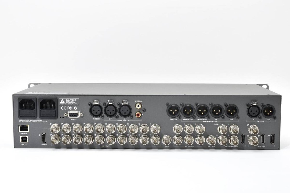 Blackmagic Design ATEM 2 M/E Production Studio 4K Switcher Tested Working