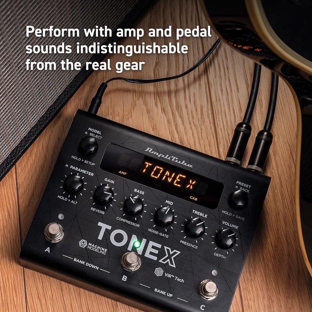 IK Multimedia TONEX Pedal AI Machine Learning Multi Effects Pedal