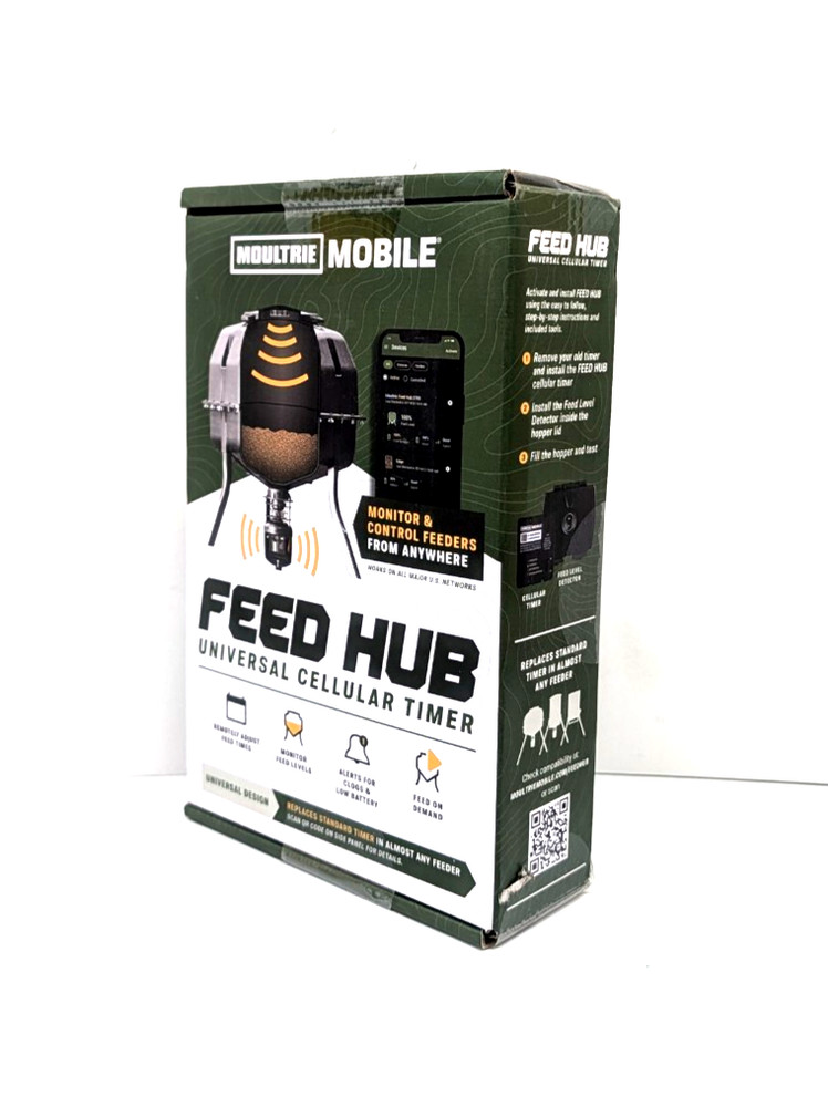 Moultrie Mobile Feed Hub Universal Cellular Timer - New Sealed Box