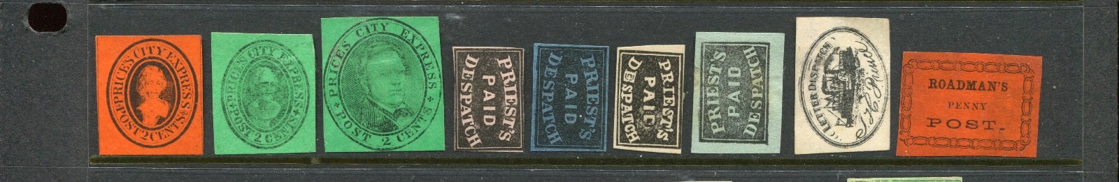 Lot of 56 Local Stamps Bogus & Forgery & Reprint & More BX6910