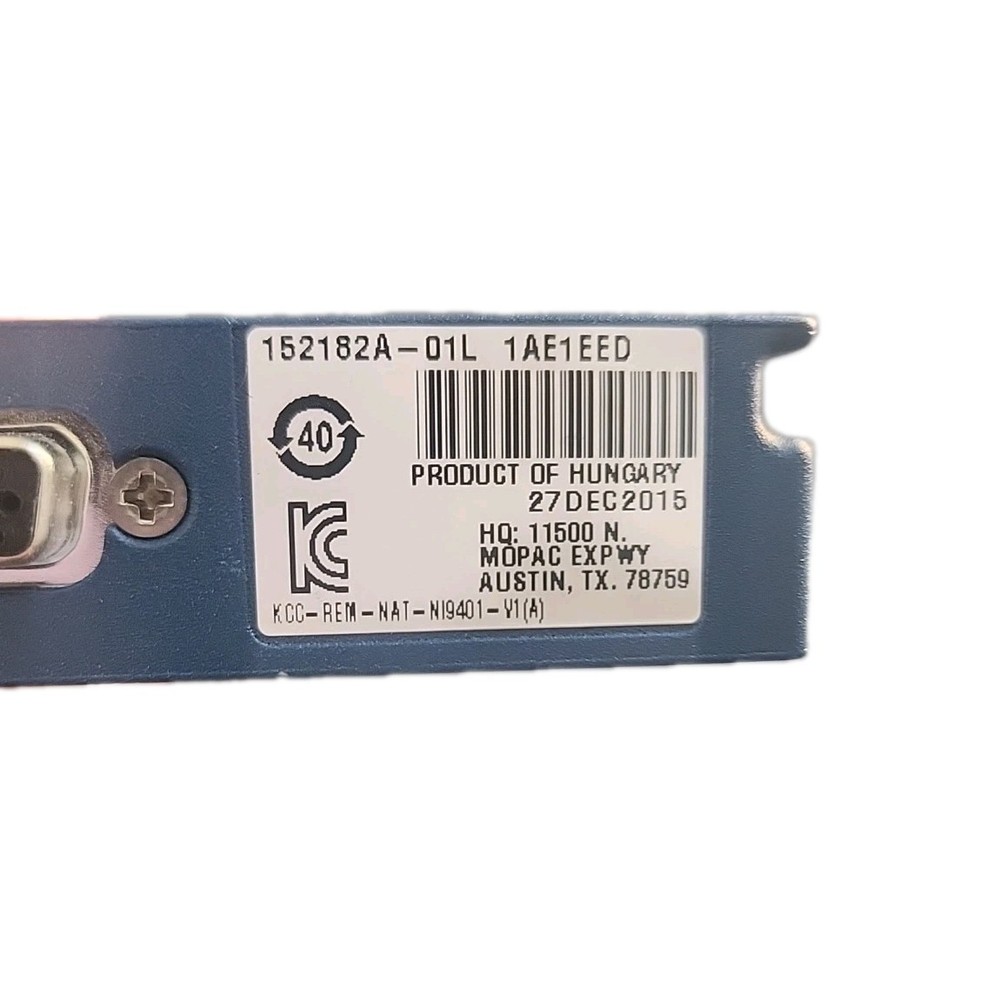 National Instruments NI-9401 152182A-01L 1AE1EED Digital Input / Output Module