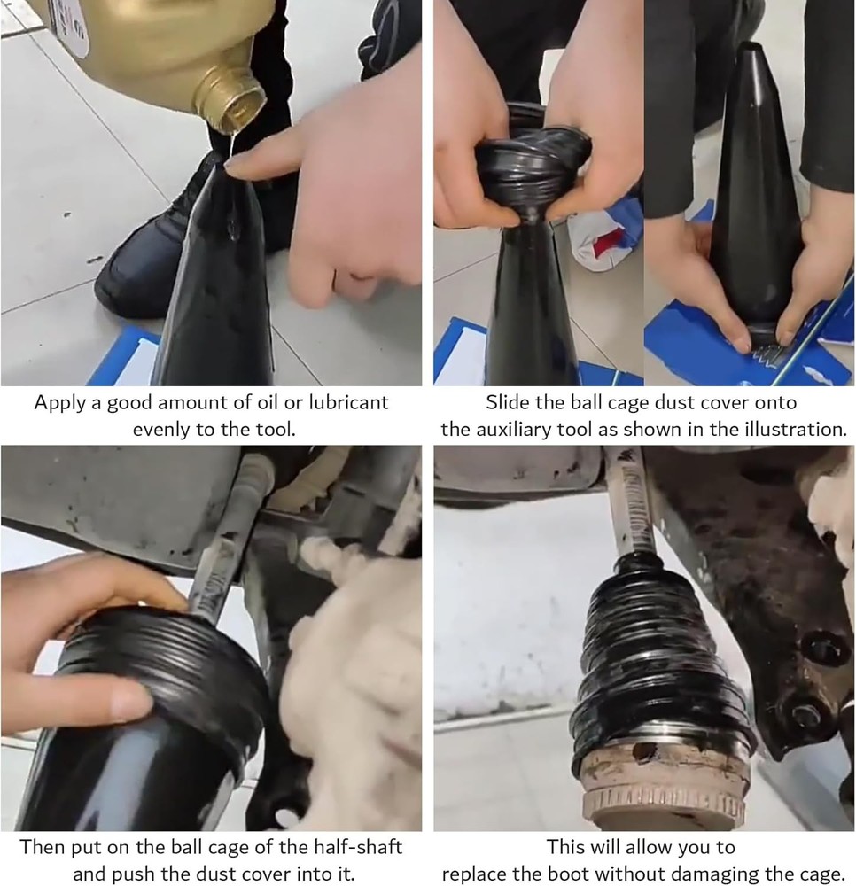 CV Boot Tool Cone Mounting Accessories,Smooth Expander for...