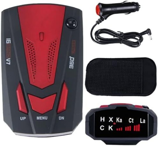 360° Laser & Radar Detection System with Voice Alerts