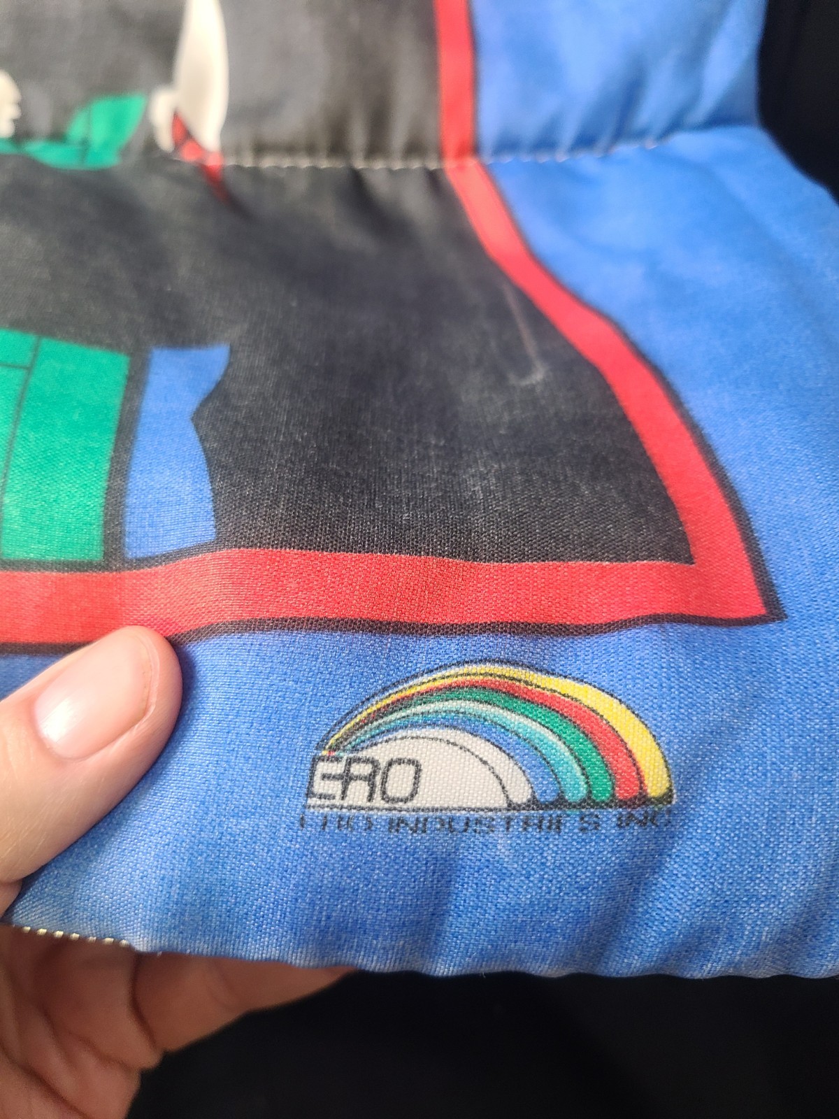 Vintage Disney 90's Made In USA Dick Tracy Movie Youth Kids Sleeping Bag 55x29