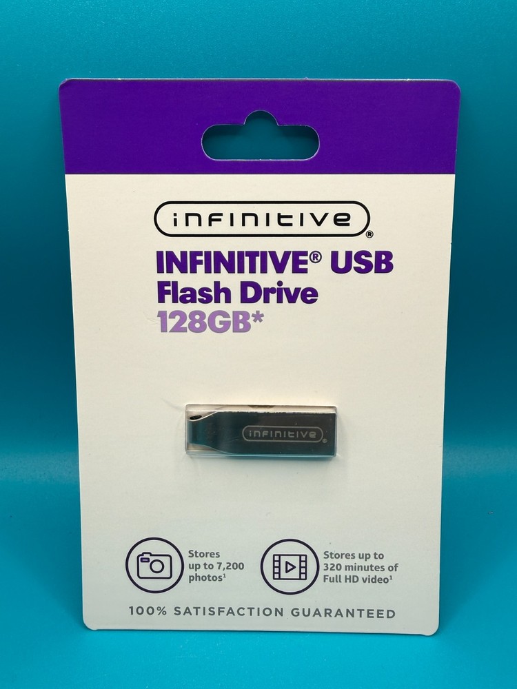 Infinitive 128gb USB Flash Drive NEW