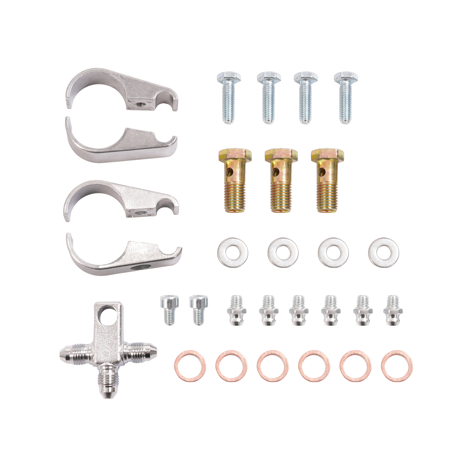 Front A Arms +2 +1 For Raptor 700 700R 2006-2017 W/Adjustable Brake Lines Clamps