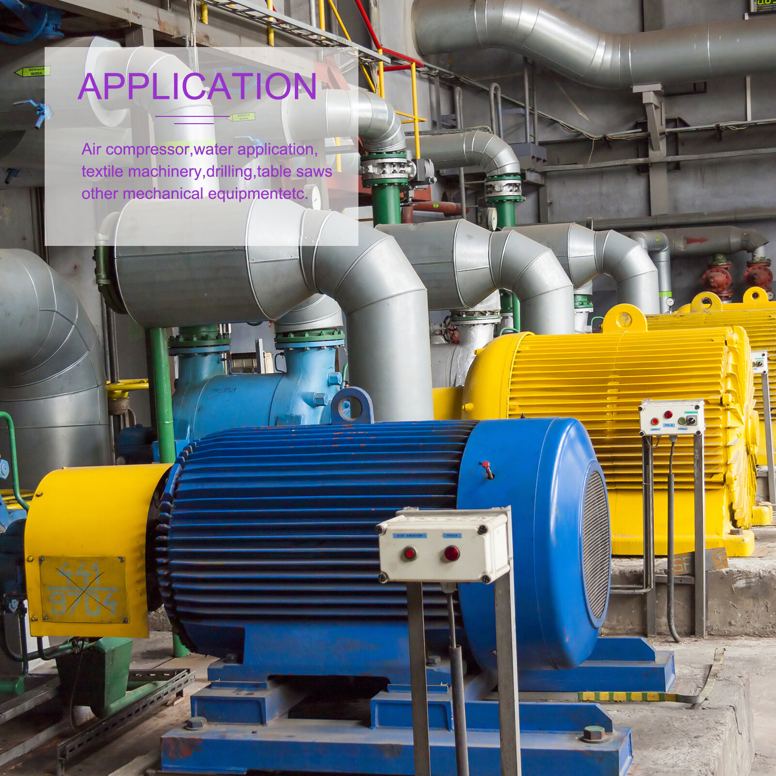 220V 240V 4KW Magnetic Electric Motor Starter Control Industrial Switches