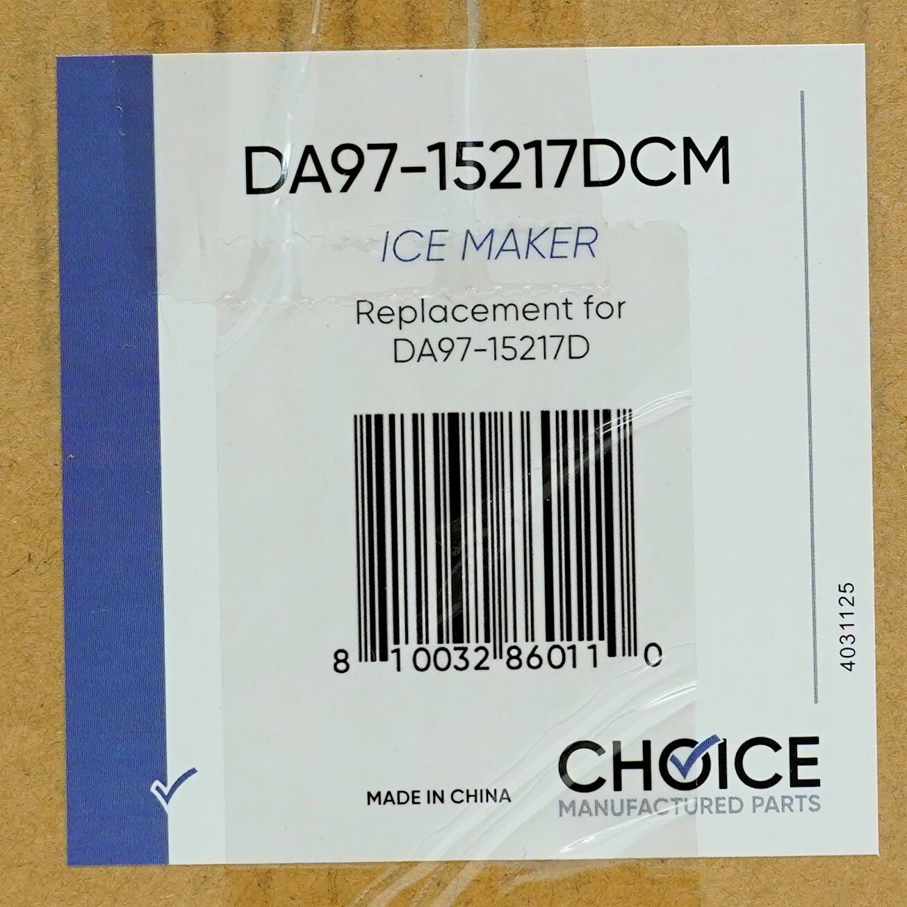 Choice Parts DA97-15217DCM for Samsung Refrigerator 10 Cube Ice Maker