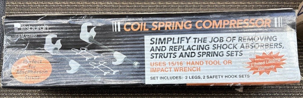 Pittsburgh Coil Spring Compressor Item# 03980