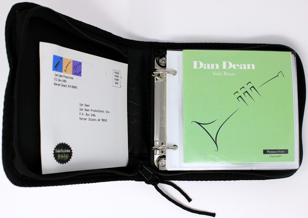 Dan Dean Solo Brass Gigasampler Format Sound Library/Sampling 10 CD Set