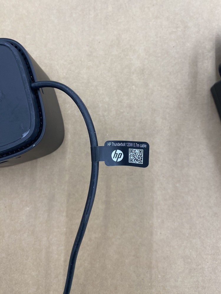 HP G2 Dock Thunderbolt 120W Docking Station Port Replicator 2UK37UT