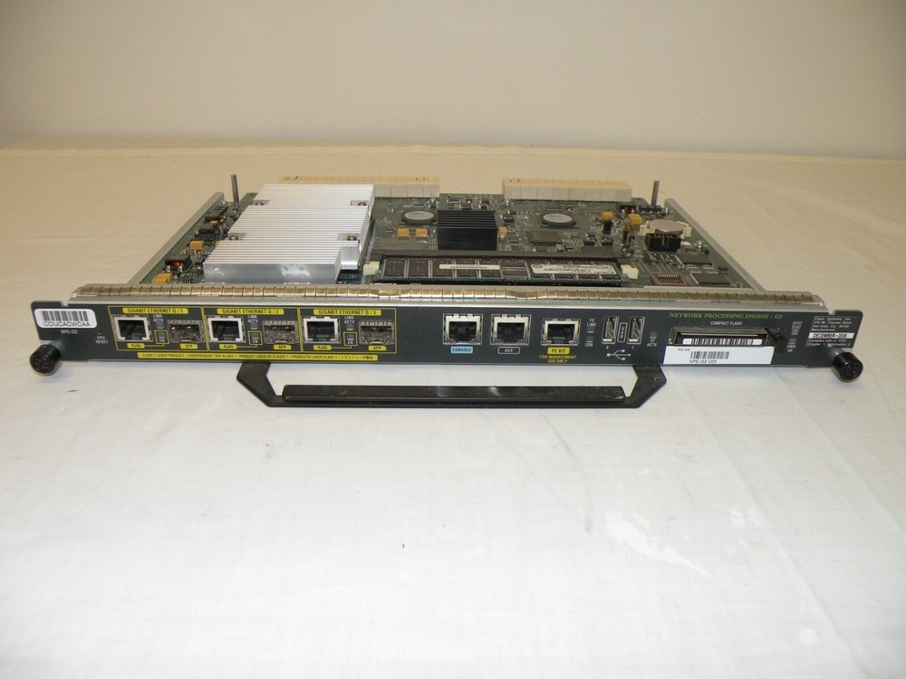 CISCO NPE-G2 V03 NETWORK PROCESSING ENGINE, 1GB RAM & 256MB FLASH 73-10329-04