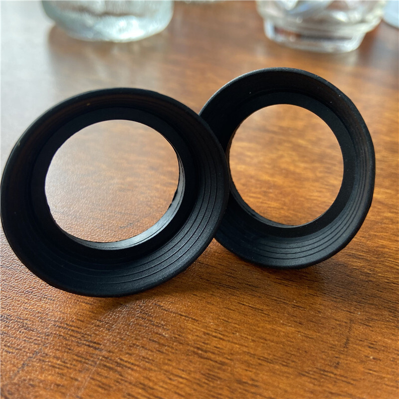 2PCS 29-31MM Rubber Eye Guards for Microscope Telescope Eyepiece