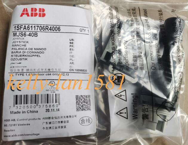 1Pcs NEW ABB Control Joystick Switch MJS6-40B with 4 MCB-10 Contacts Reset Type