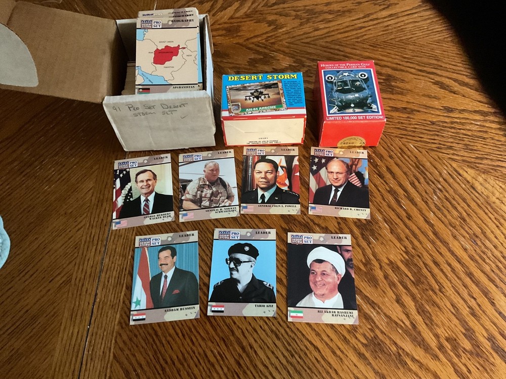 DESERT STORM 3 DIFFERENT COMPANIES