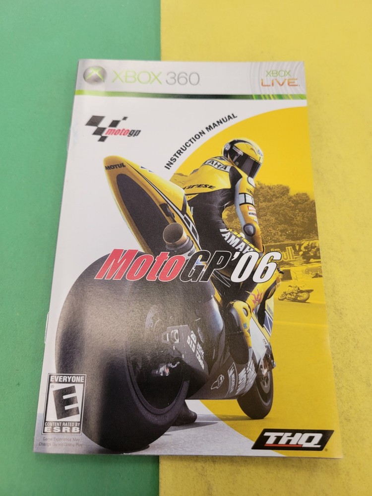 moto gp 06 xbox 360 Manual Only