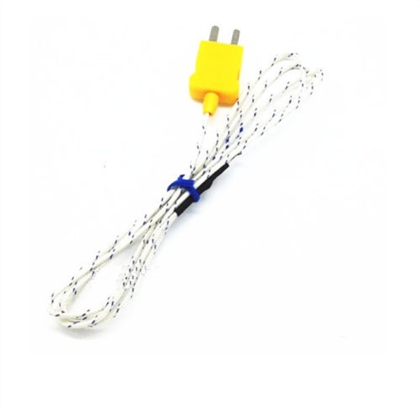 5Pcs 1M Wire K Type Thermocouple Sensor Probe Test Temperature hp