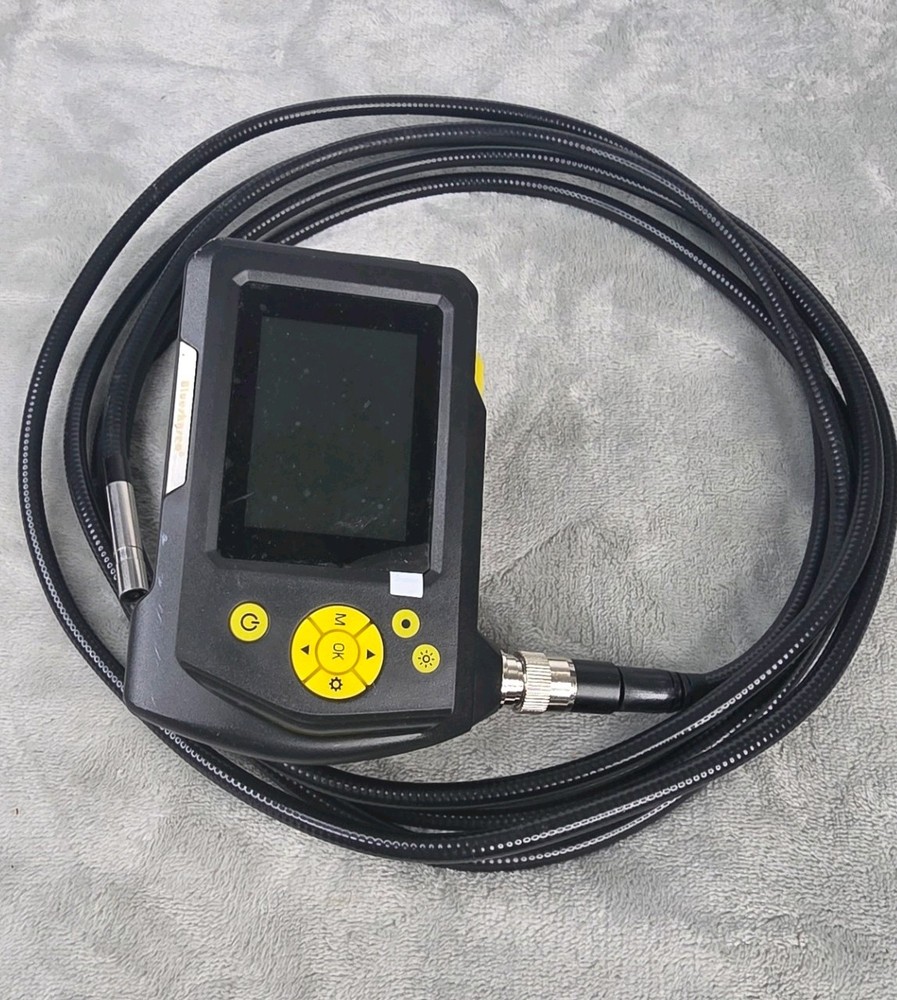 Digital Endoscope Camera 3.5" Screen Borescope Inspection Scope w/ Cable