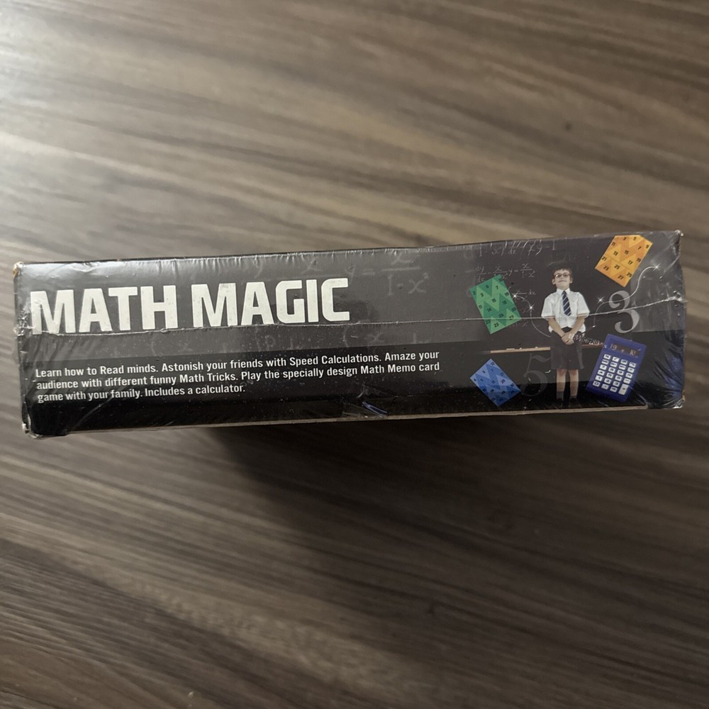 Math Magic Science Kit Kidz Labs Tricks Games Puzzle Educational Games