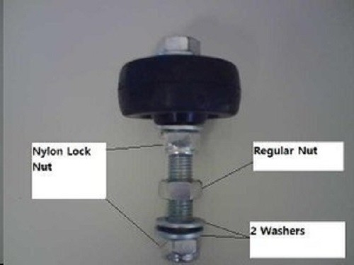 Lower Guide Wheel & Axle