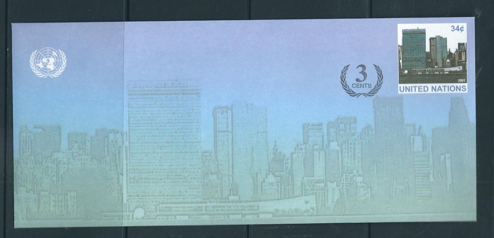 UN SC # New York U17 United nations Headquarters  . Unused