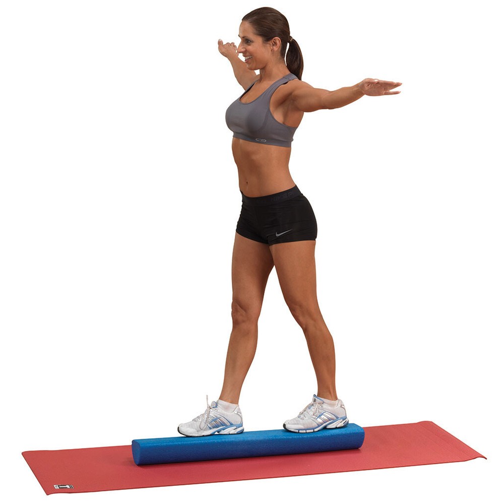 Body-Solid Tools 36 inch Foam Roller Half Round