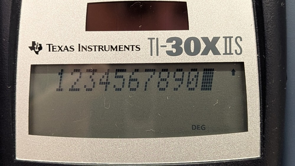 Texas Instruments TI-30XIIS Scientific Calculator (2003)