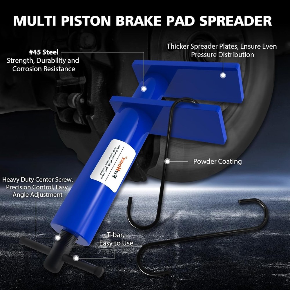 Brake Caliper Compression Tool Multi Piston Brake Pad Spreader Heavy Duty