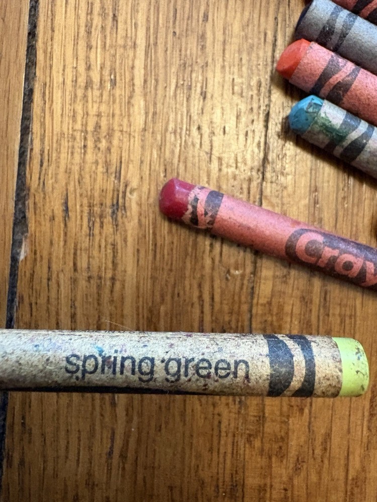 Vintage Crayola Crayons Mixed Lot
