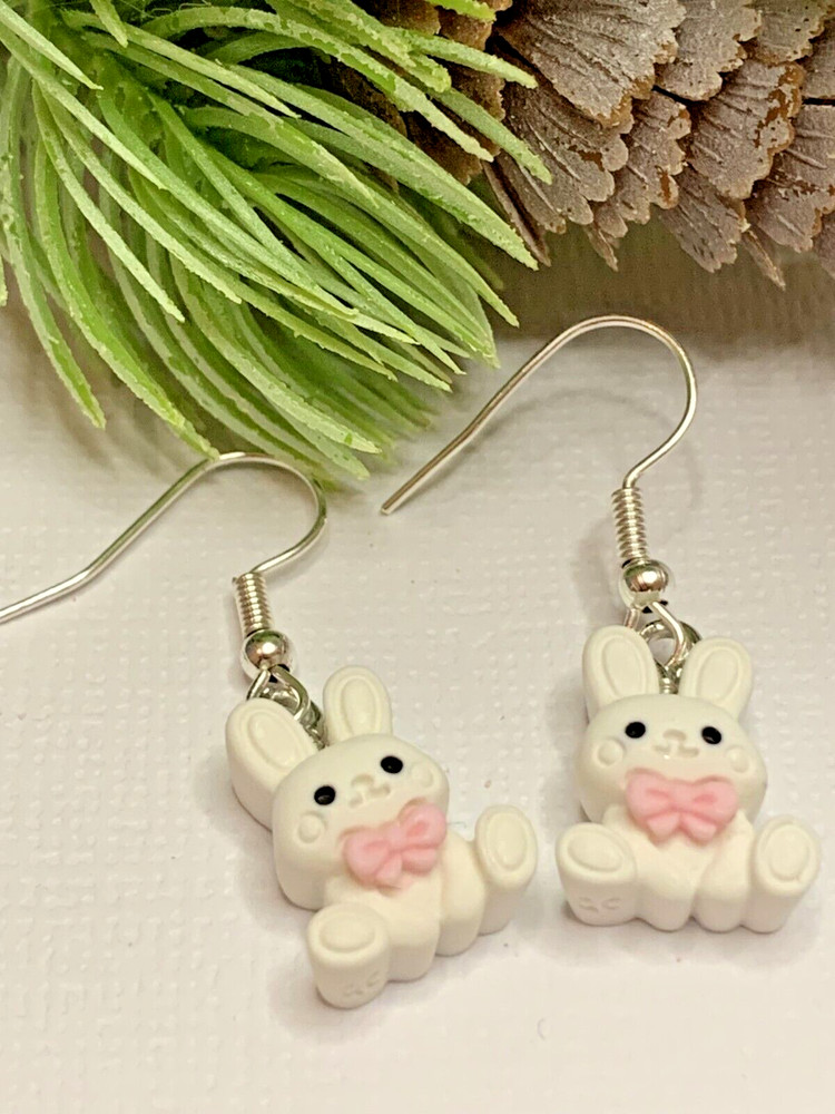 Easter Earrings, Bunny Earrings, Rabbit Earring, Gift Idea, Easter Bunny Earring