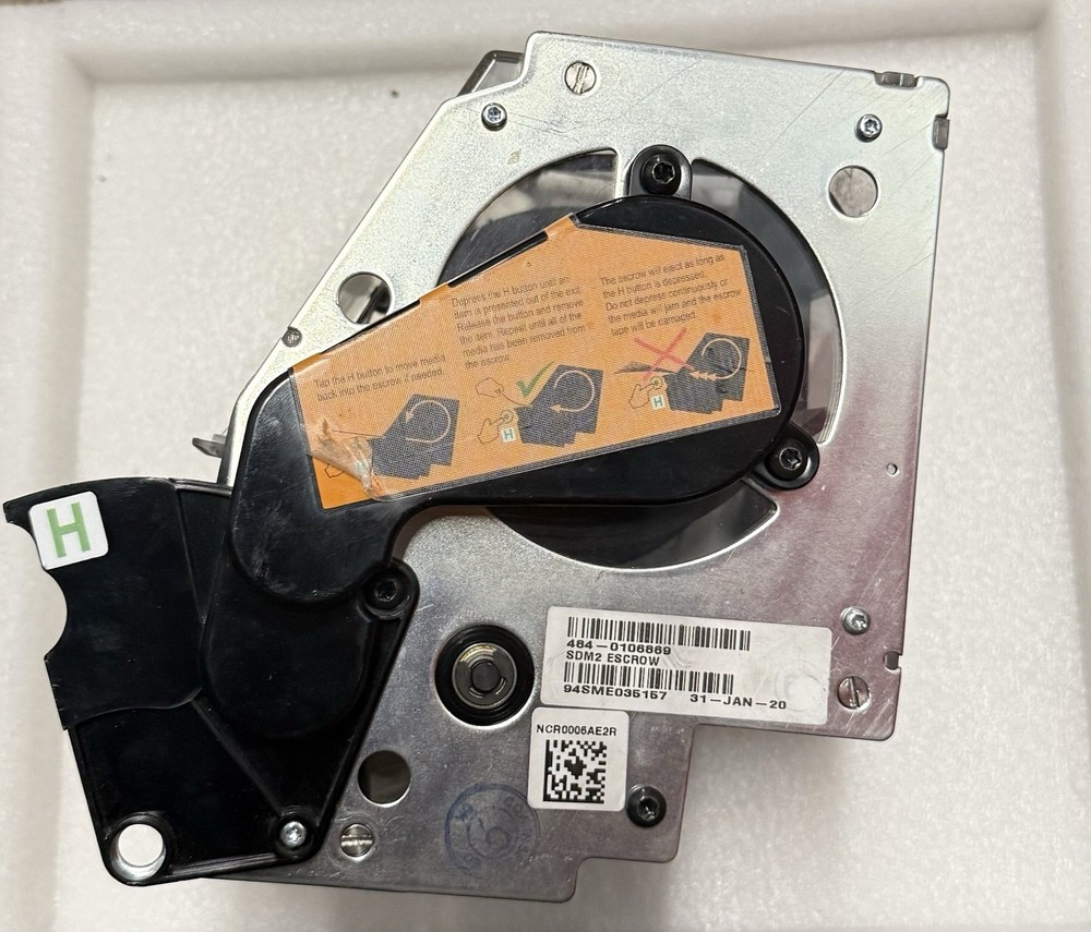 NCR SDM2 Escrow Assembly Self Serve