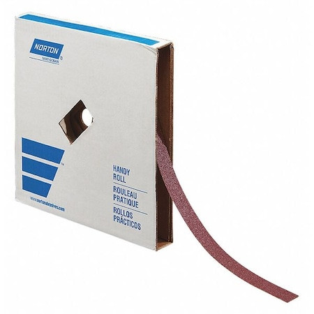 Norton Abrasives 66261136178 Abrasive Roll,150 Ft. L,Medium,60 Grit