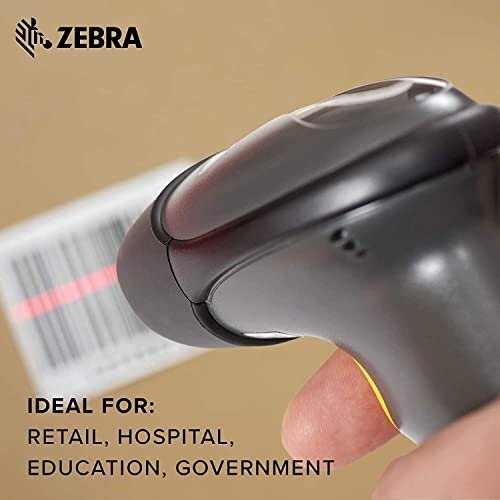 Symbol LS2208 General Purpose Handheld 1D Bi-Directional Laser Barcode...