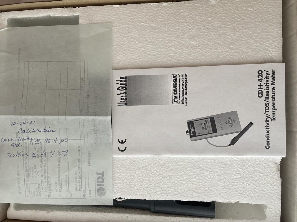 OMEGA CDH-420 CONDUCTIVITY METER
