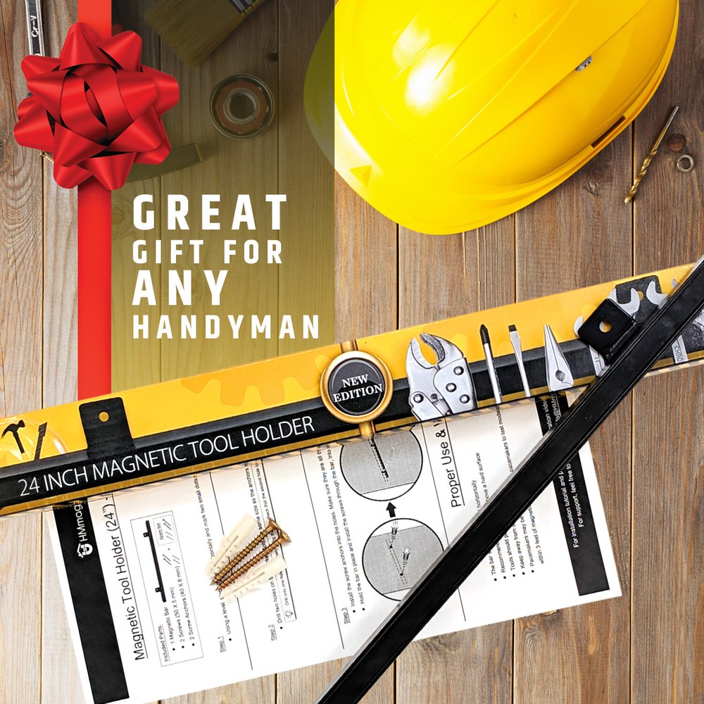 24" Heavy-Duty Magnetic Tool Holder (Upgraded Version) - Extremely Powerful